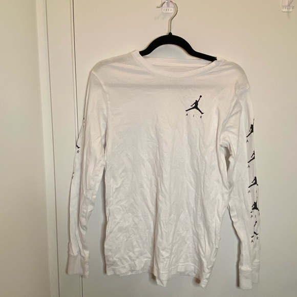 Air Jordan Nike White Long Sleeve - Picture 2 of 5